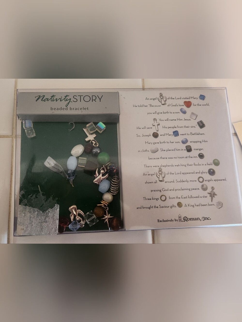 Nativity Story Beaded Bracelet in Multi-Color